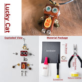 Handmade Wooden Steampunk Robot DIY Material Package